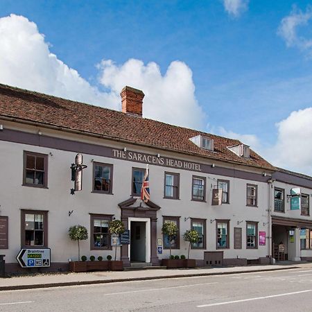 The Saracens Head Hotel Great Dunmow Exterior foto